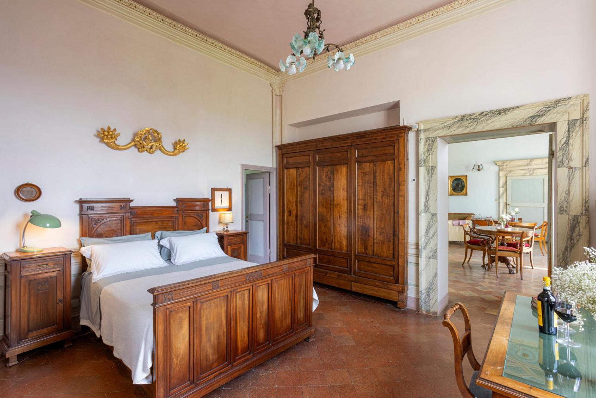B&B In An 1800S Frescoed Villa With Panoramic Solarium And Historic Park - Villa Mastrangelo Colli del Tronto Bagian luar foto