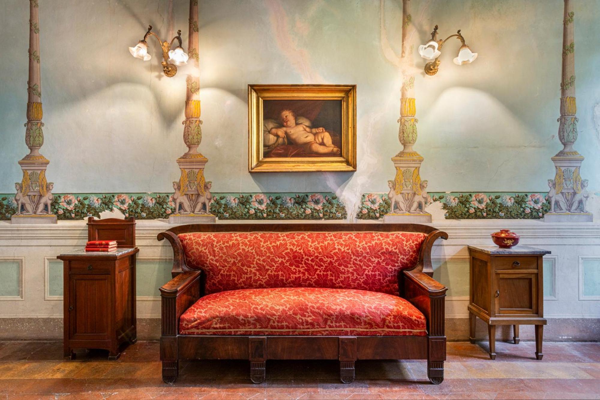 B&B In An 1800S Frescoed Villa With Panoramic Solarium And Historic Park - Villa Mastrangelo Colli del Tronto Bagian luar foto