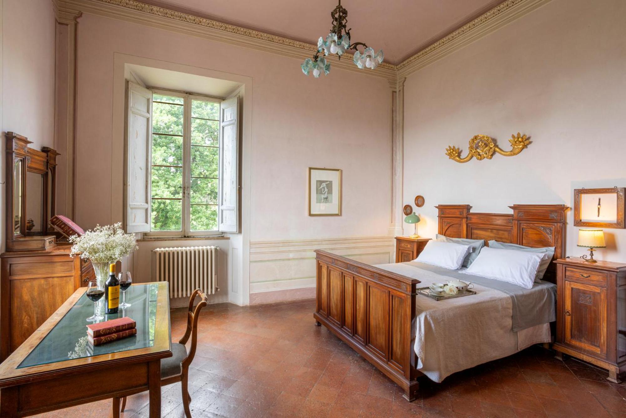 B&B In An 1800S Frescoed Villa With Panoramic Solarium And Historic Park - Villa Mastrangelo Colli del Tronto Bagian luar foto